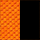 Ткань Оранжевый/Черный